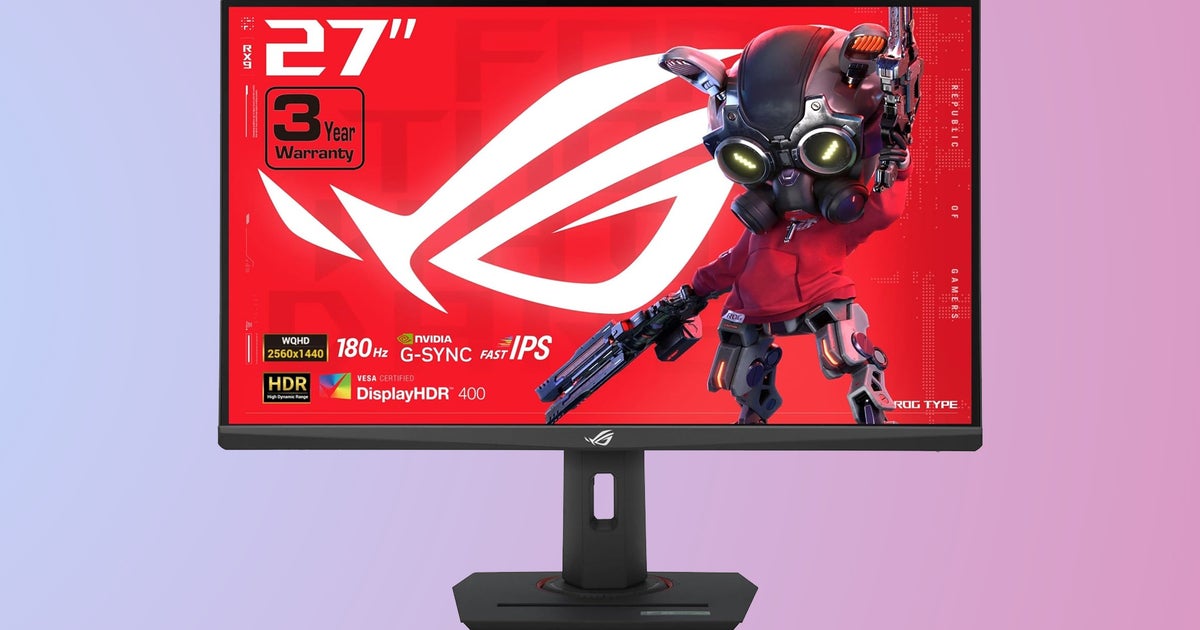 This 27-inch Fast IPS 1440p Asus ROG XG27ACS is a steal for 9 at Amazon USA