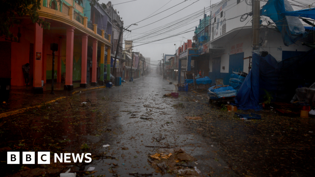 Jamaica hit by powerful storm