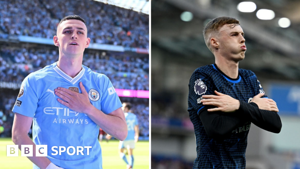 PFA awards: Phil Foden wins men’s player of year & Cole Palmer young player of year