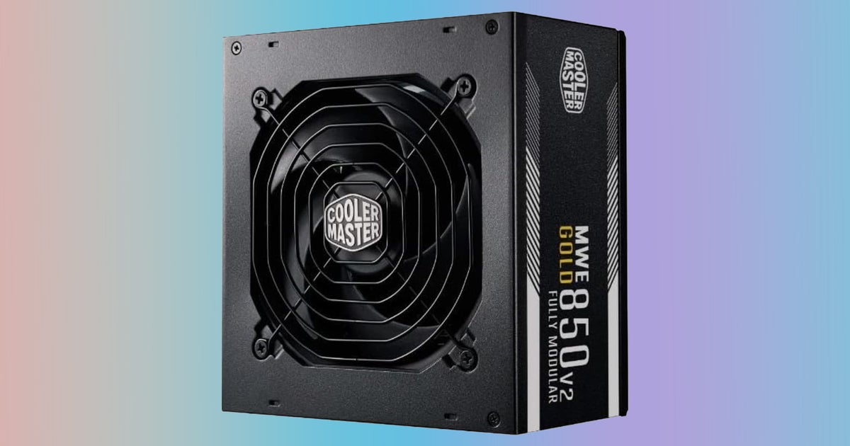 This 850W Cooler Master MWE 80+ Gold PSU is down to £76 in Amazon’s Back To School sale