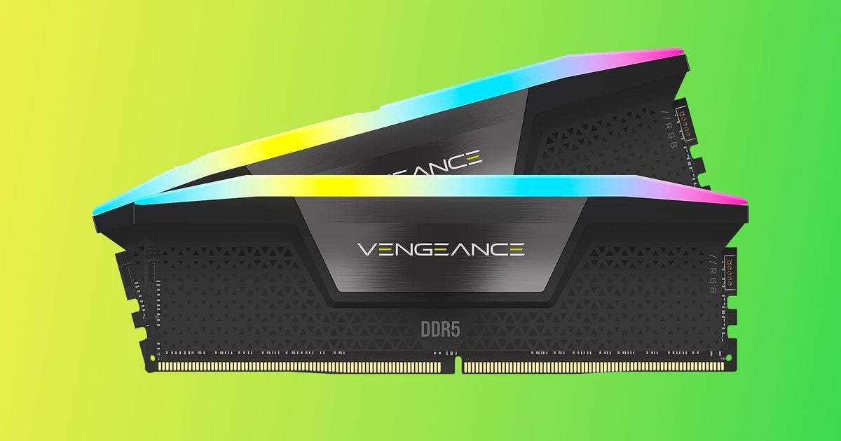 This 32GB Corsair Vengeance RGB DDR5-6000 RAM kit is down to £101 from Amazon