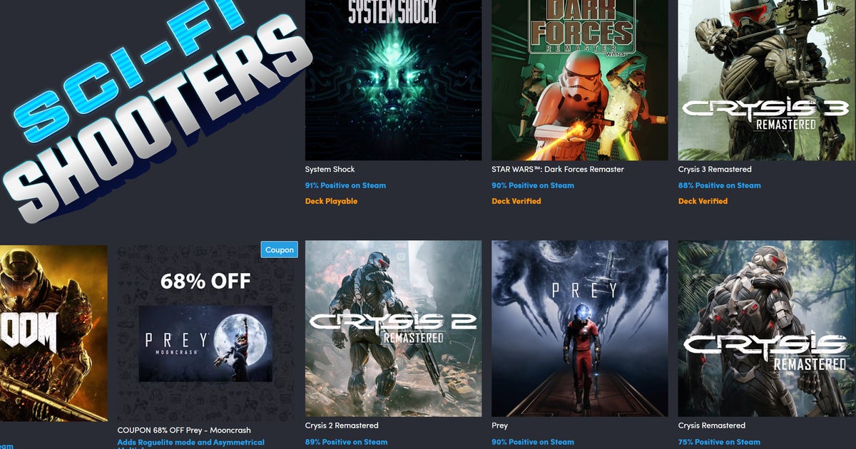 This sci-fi shooter PC bundle gives you five recent releases for £15